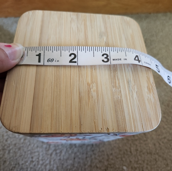 Halloween canisters set of 3 fall pumpkins bamboo - Picture 7 of 10